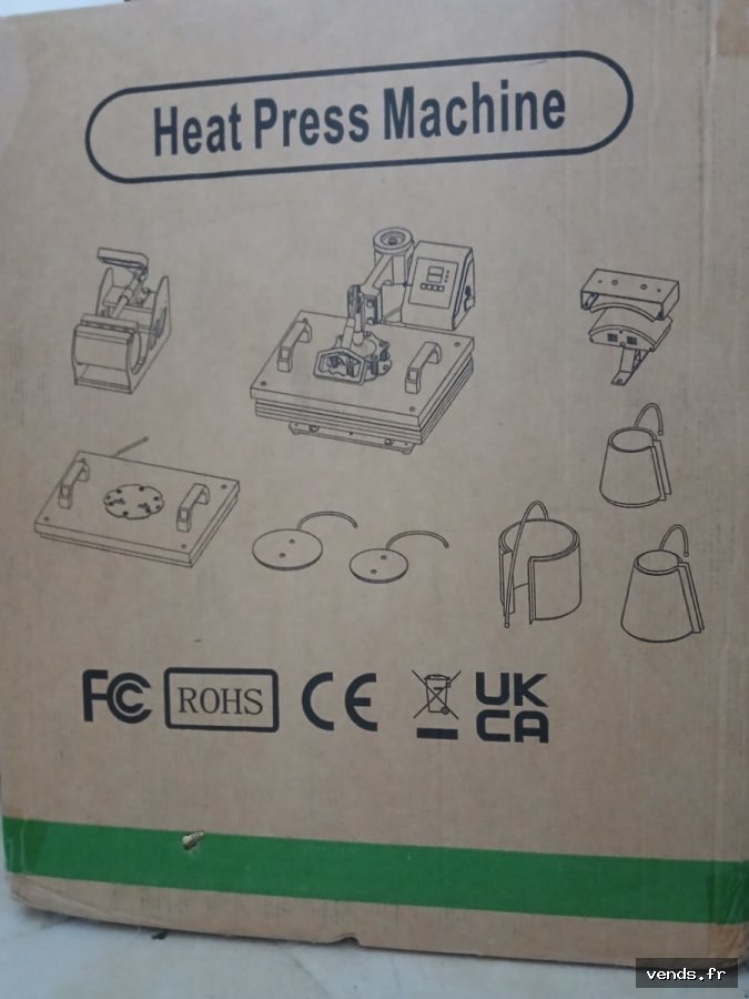 Presse à chaud multifonction 8 en 1 – Heat Press Machine