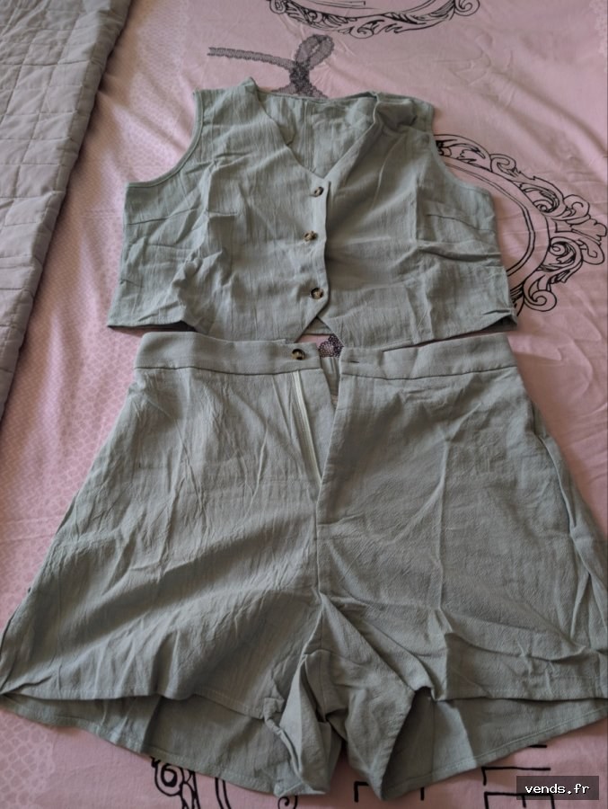 short et débardeur