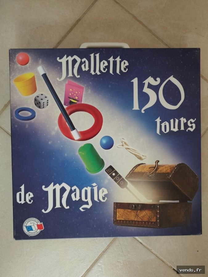 Mallette 150 Tours de Magie – Coffret Complet Fabriqué en France