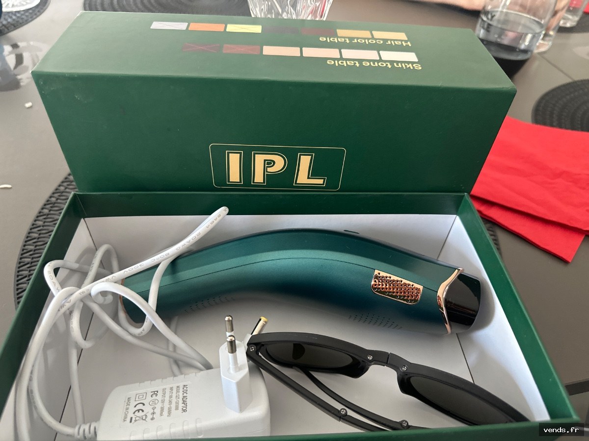 Épilateur IPL professionnel à lumière pulsée neuf complet