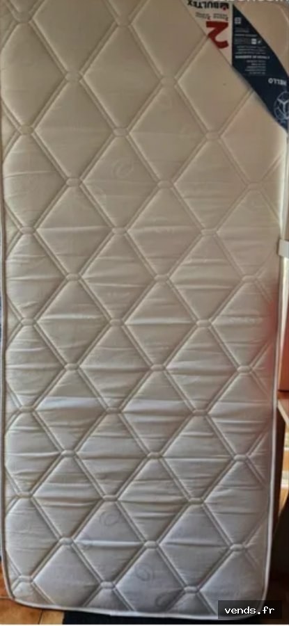 Matelas 1 personne Bultex 90x190 cm - Très bon état