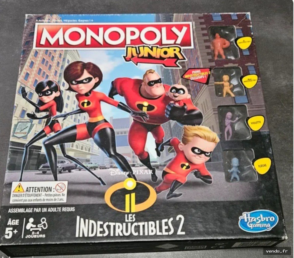 Monopoly Junior Les Indestructibles 2 - Hasbro Gaming