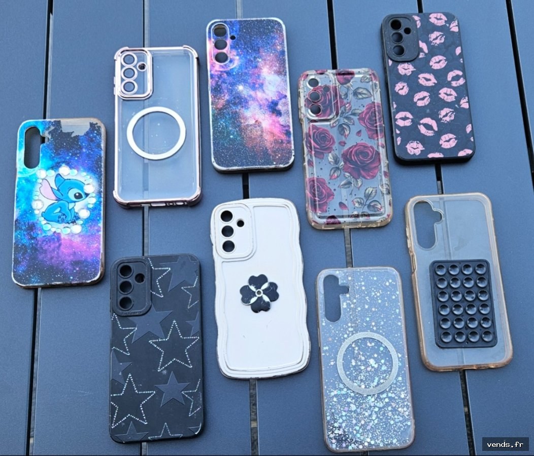 Lot de 9 coques Samsung Galaxy A15