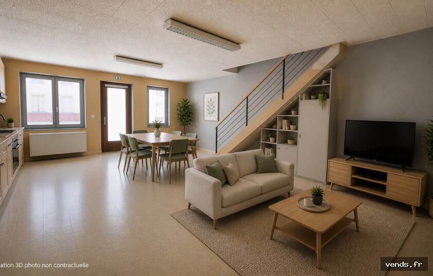 Appartement 3 pièce(s) 2 chambre(s) 63 m²