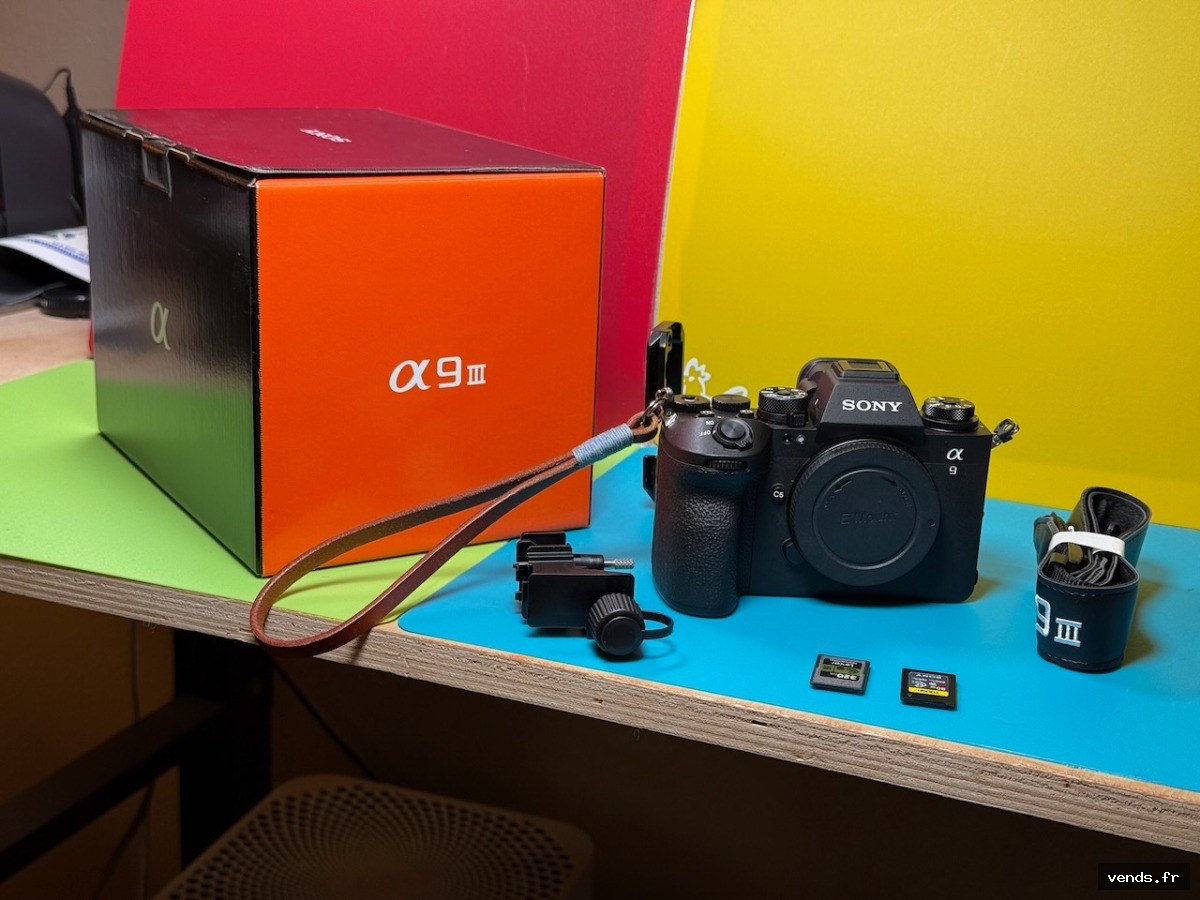 Sony A9III et ses Accessoires