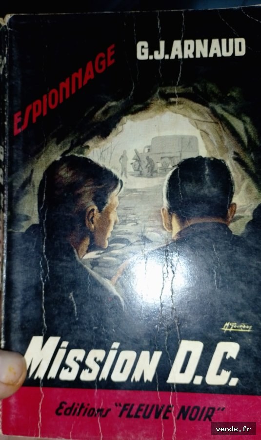 Mission D.C. - G.J. Arnaud - Espionnage - Fleuve Noir
